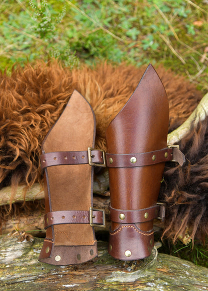 lederarmschienen warrior paar