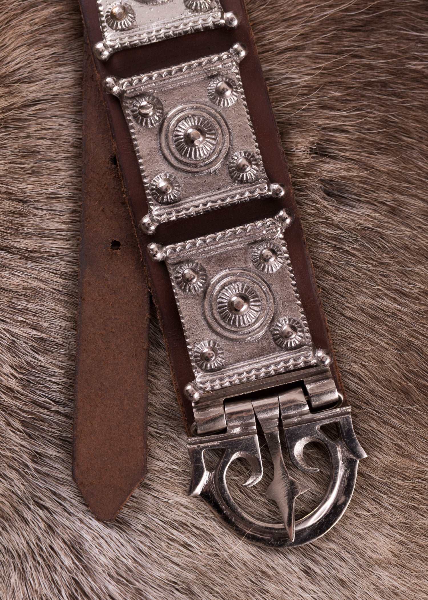 cingulum legionaers guertel rgzm leder und messing verzinnt