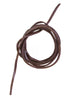 Lederband Vierkantriemen braun 100 cm