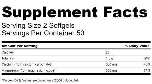 swanson liquid calcium magnesium 100 kapseln