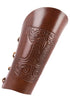 Armstulpe Thorshammer Antik Braun, Leder