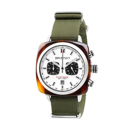 Briston Clubmaster Sport Chrono White