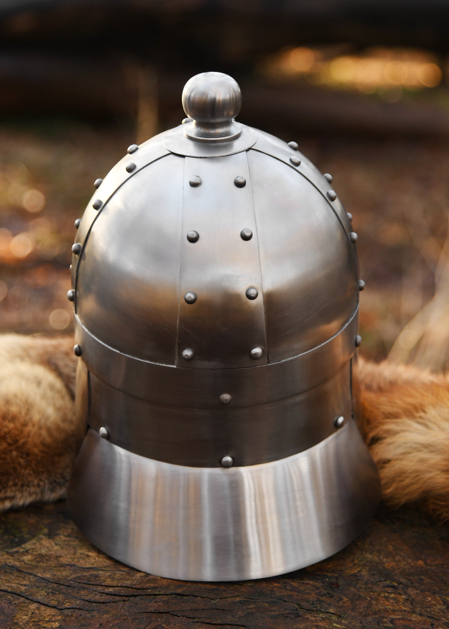 König Arthur Spangenhelm aus 1,2 mm Stahl