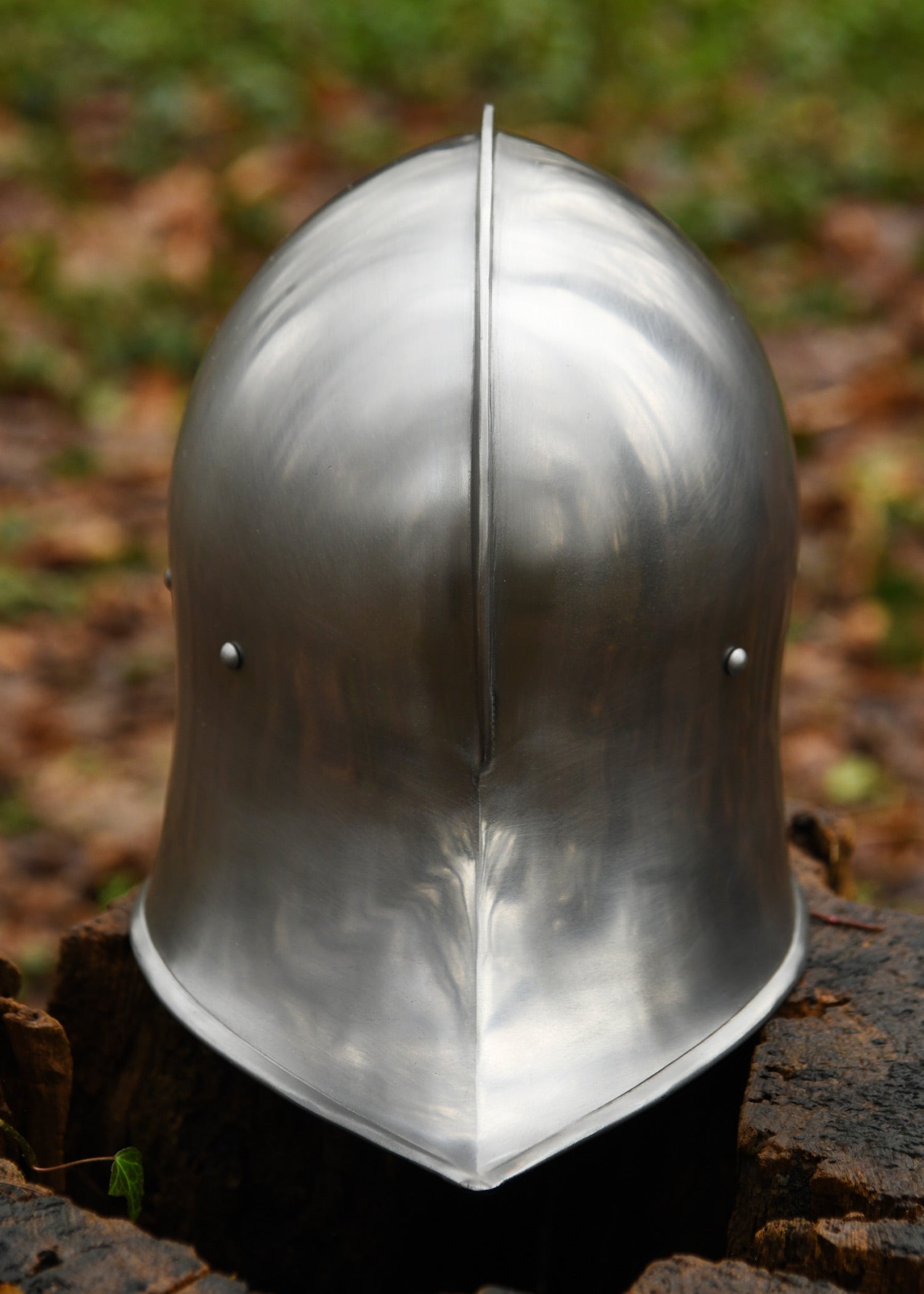 Mittelalter Schaller Helm, 1,6 mm Stahl (15. Jhd.)