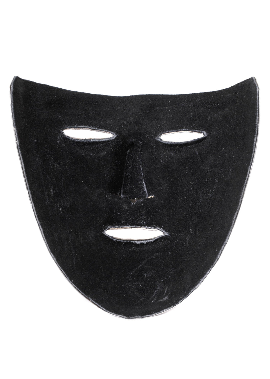 Römische Gesichtsmaske aus verzinntem Messing
