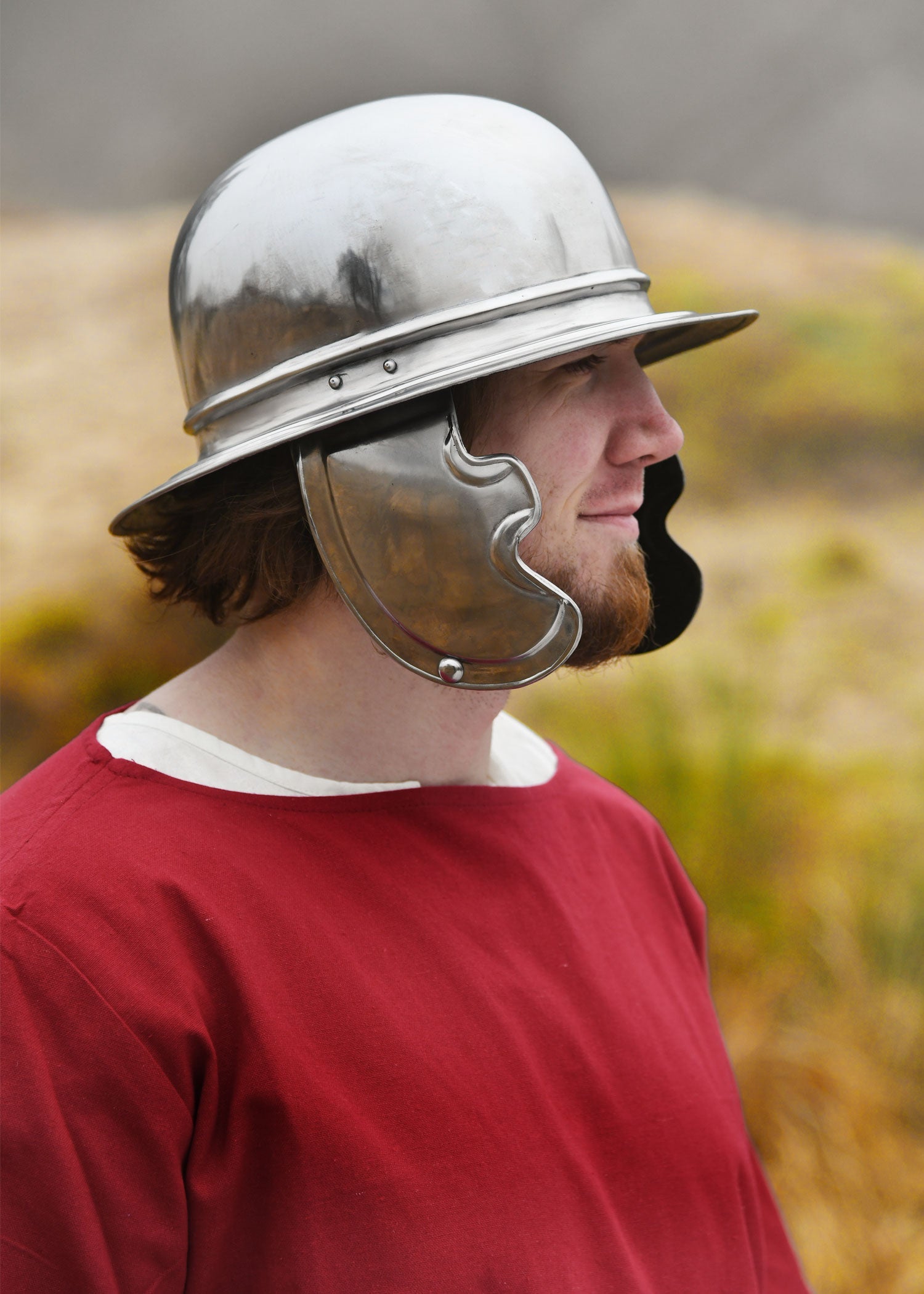 gallischer helm typ alesia 1 2 mm stahl