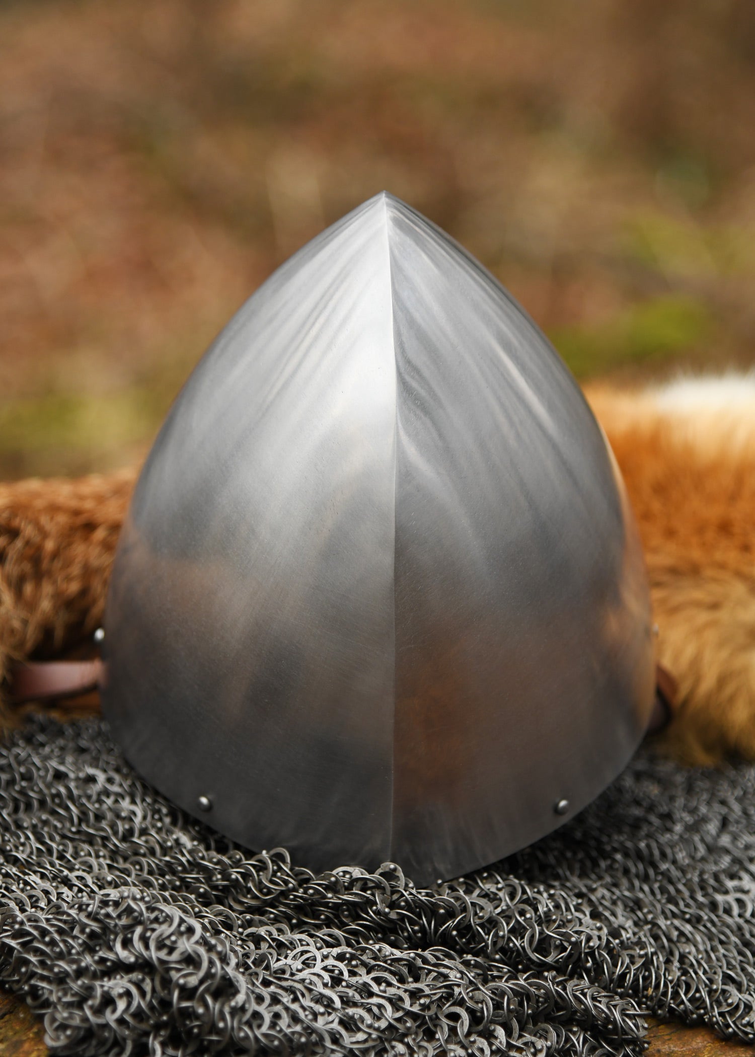 Normannenhelm St. Wencelas – Historischer Nasalhelm, 1 mm