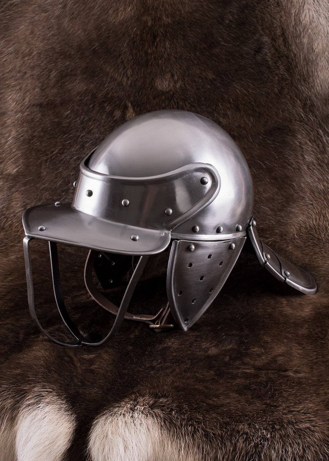 Zischägge Helm: Authentische Replik aus dem 17. Jh.