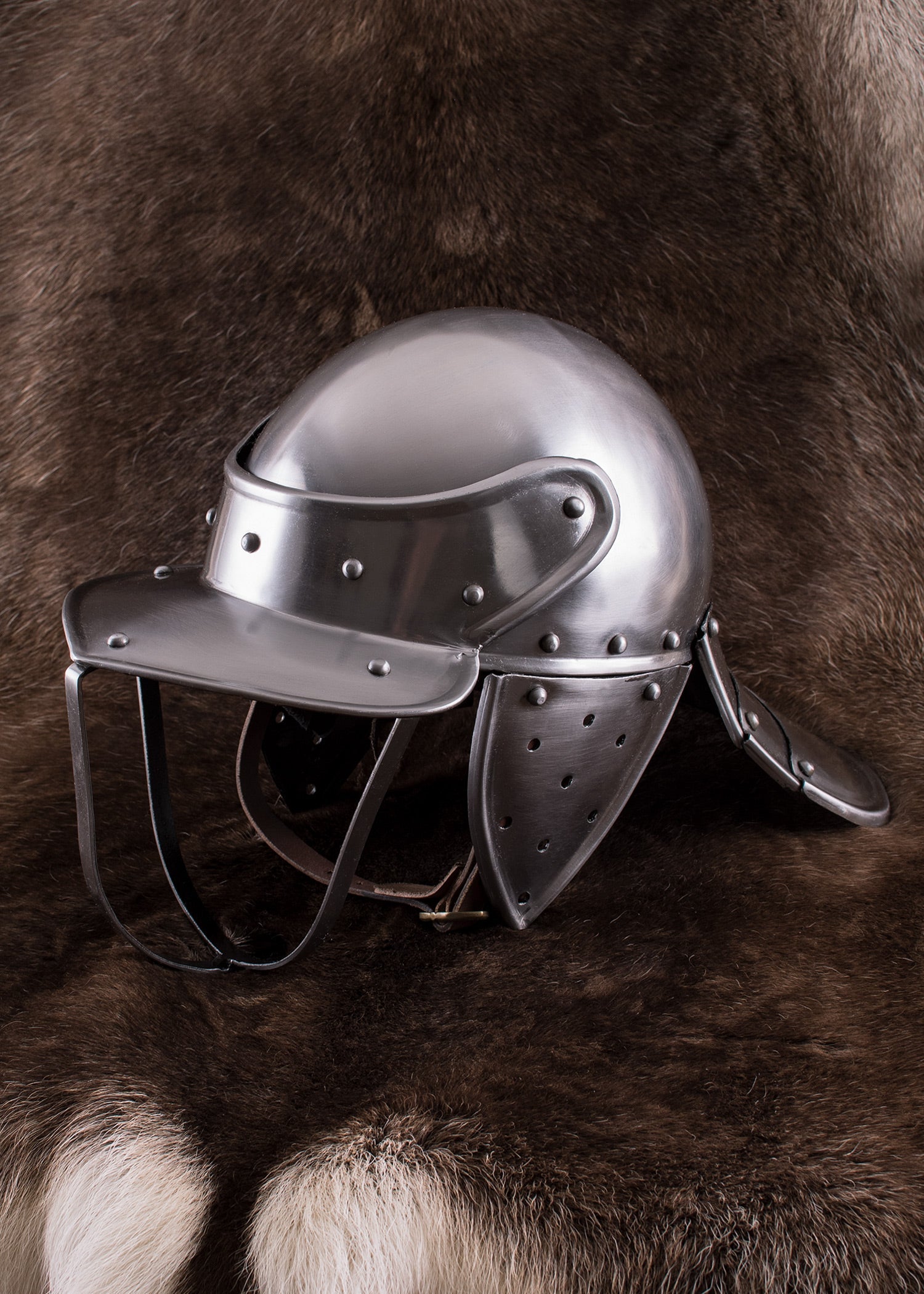 Zischägge Helm: Authentische Replik aus dem 17. Jh.