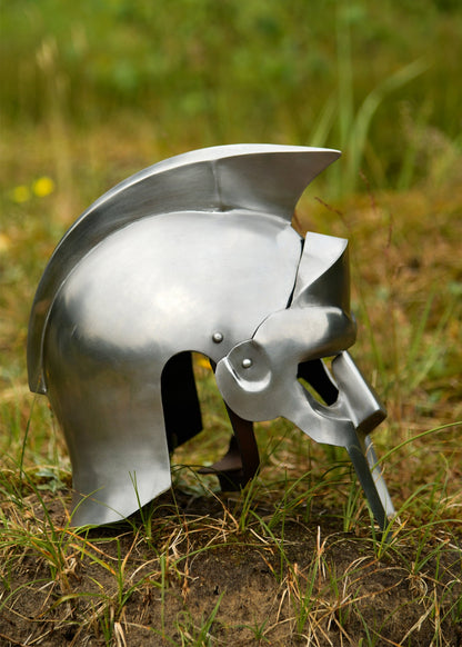 Maximus Gladiatorenhelm aus Stahl   Authentische Replik