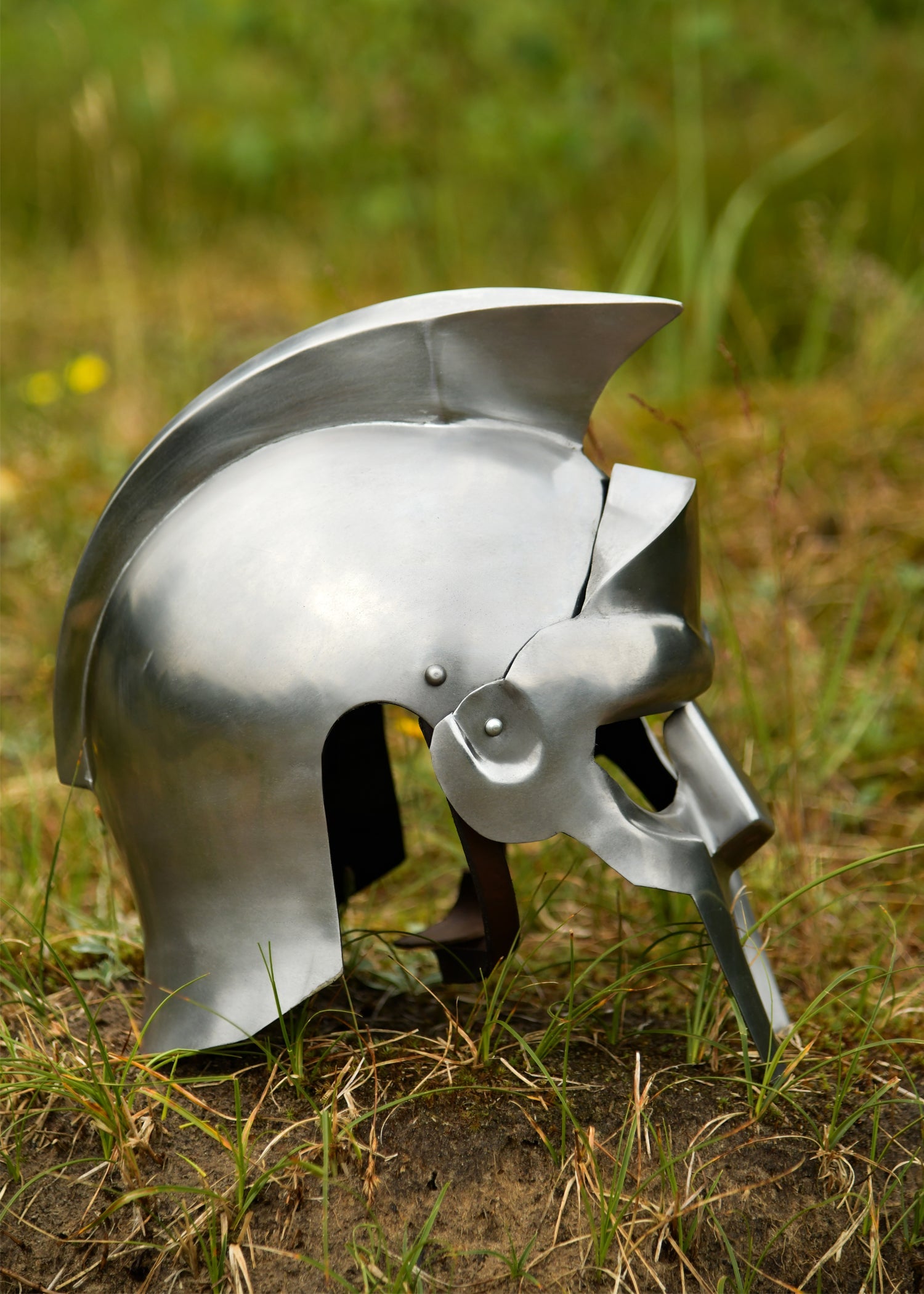 gladiatoren helm maximus aus stahl ohne dornen