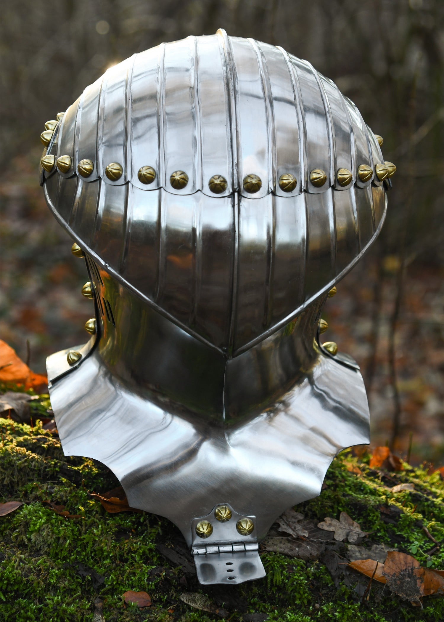 deutscher stechhelm um 1500 1 6 mm stahl
