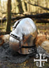 deutsche beckenhaube mit visier ca 1370 2 mm stahl