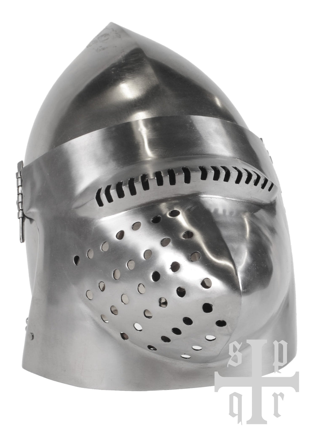 hundsgugel mittelalter helm schloss churburg ca 1395 1 2 mm stahl