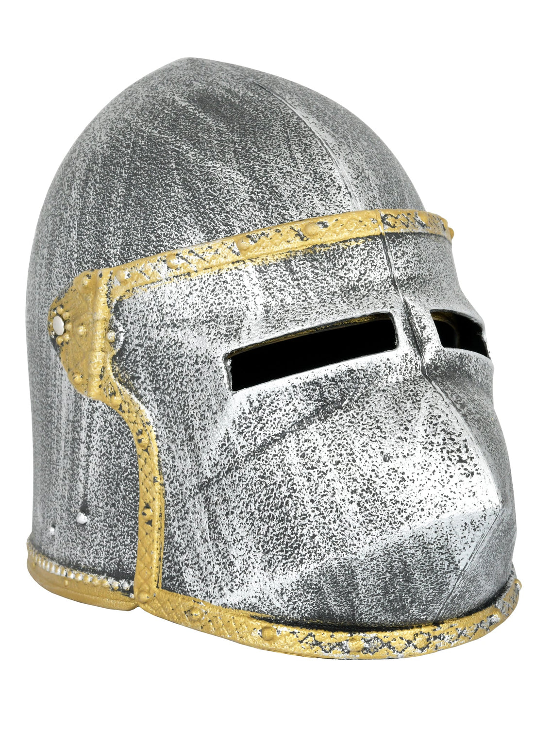 kinder ritterhelm hundsgugel mit klappvisier kunststoff