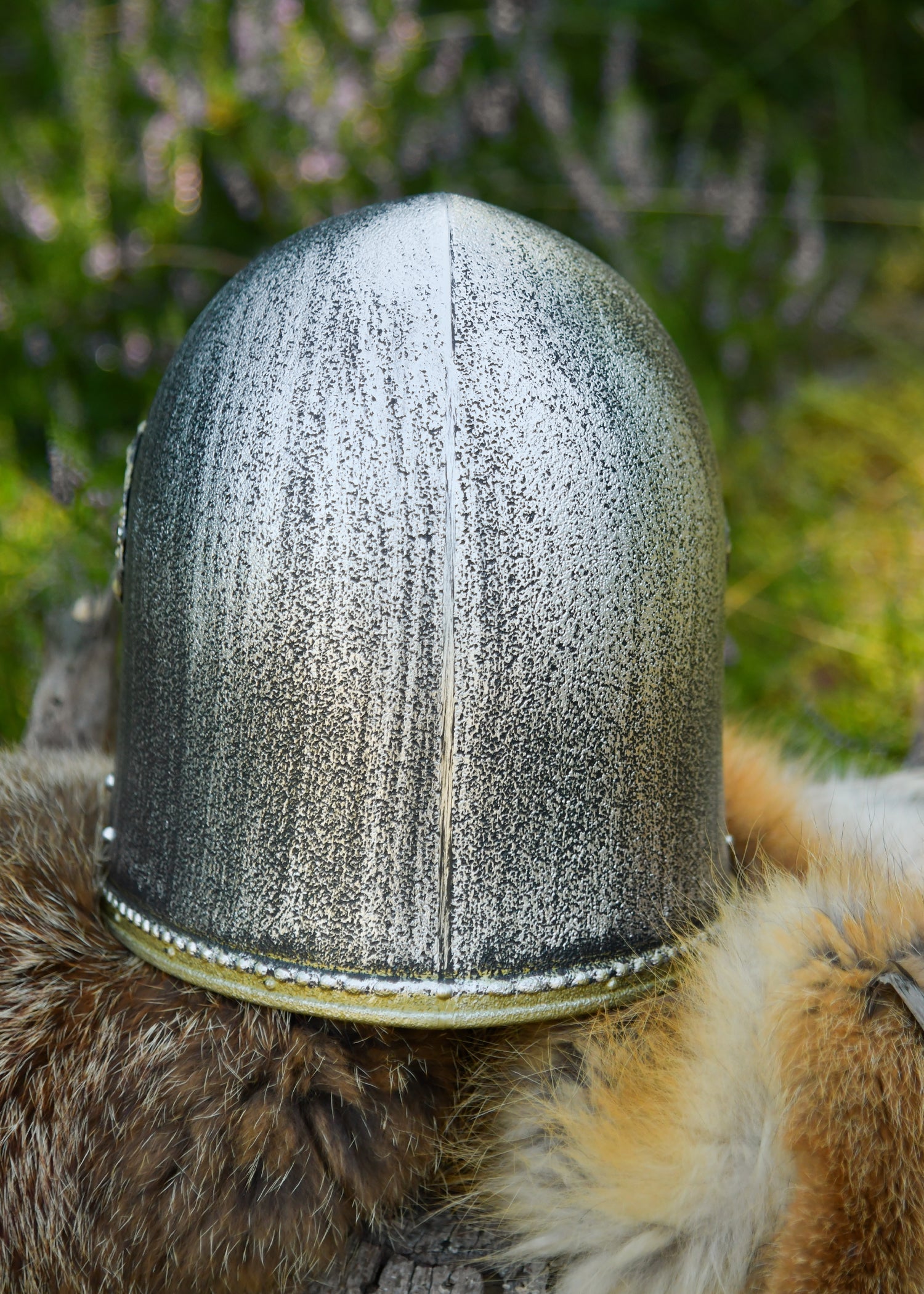 kinder ritterhelm hundsgugel mit klappvisier kunststoff