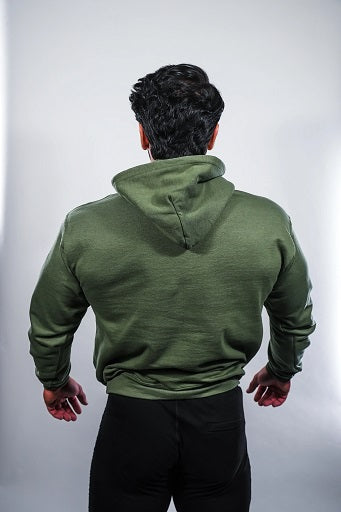 universal animal hooded sweater military l