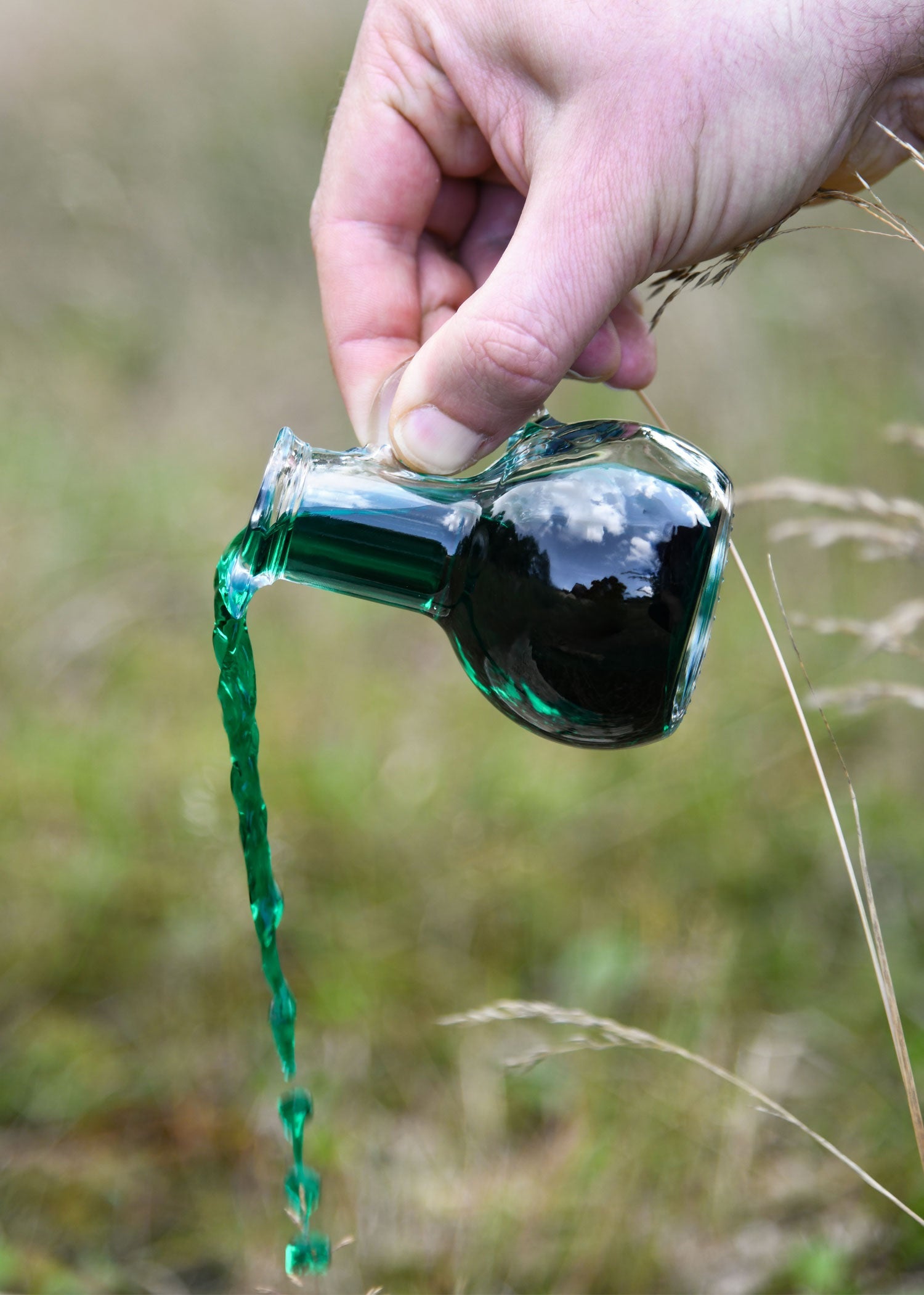 mini karaffe aus glas 0 1 l
