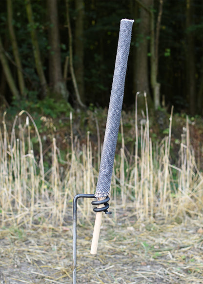 fackelhalter aus stahl handgeschmiedet