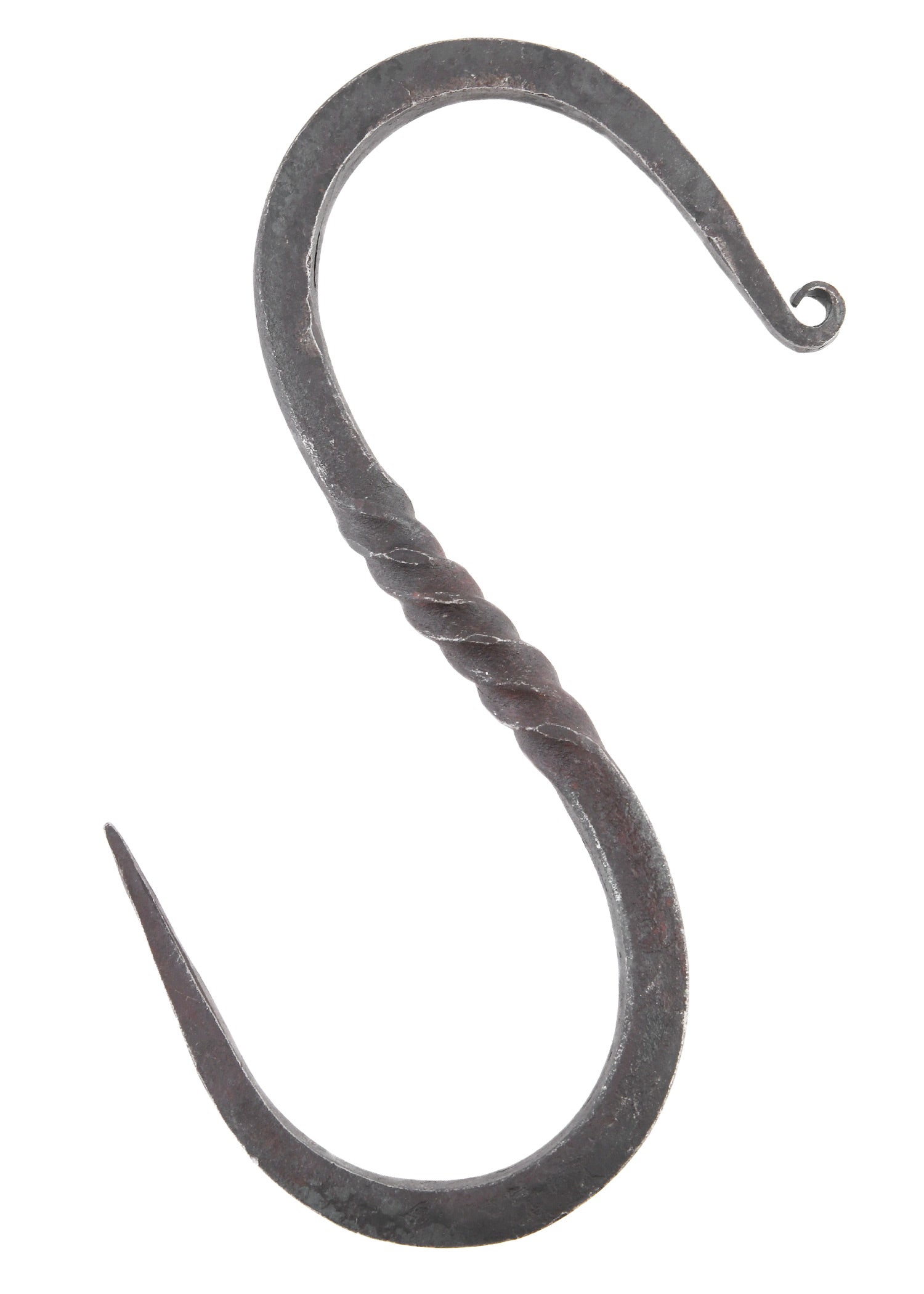 Großer S Haken, handgeschmiedet   13,5 cm