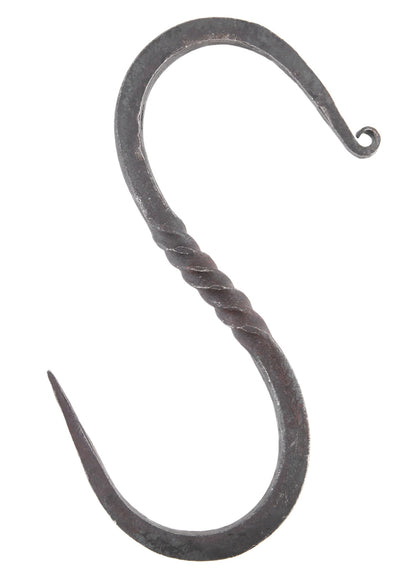 Großer S Haken, handgeschmiedet   13,5 cm