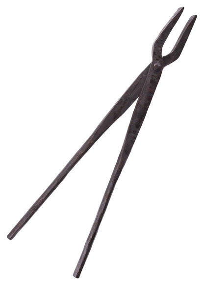 Schmiedezange Flachzange 38cm   Handgeschmiedet