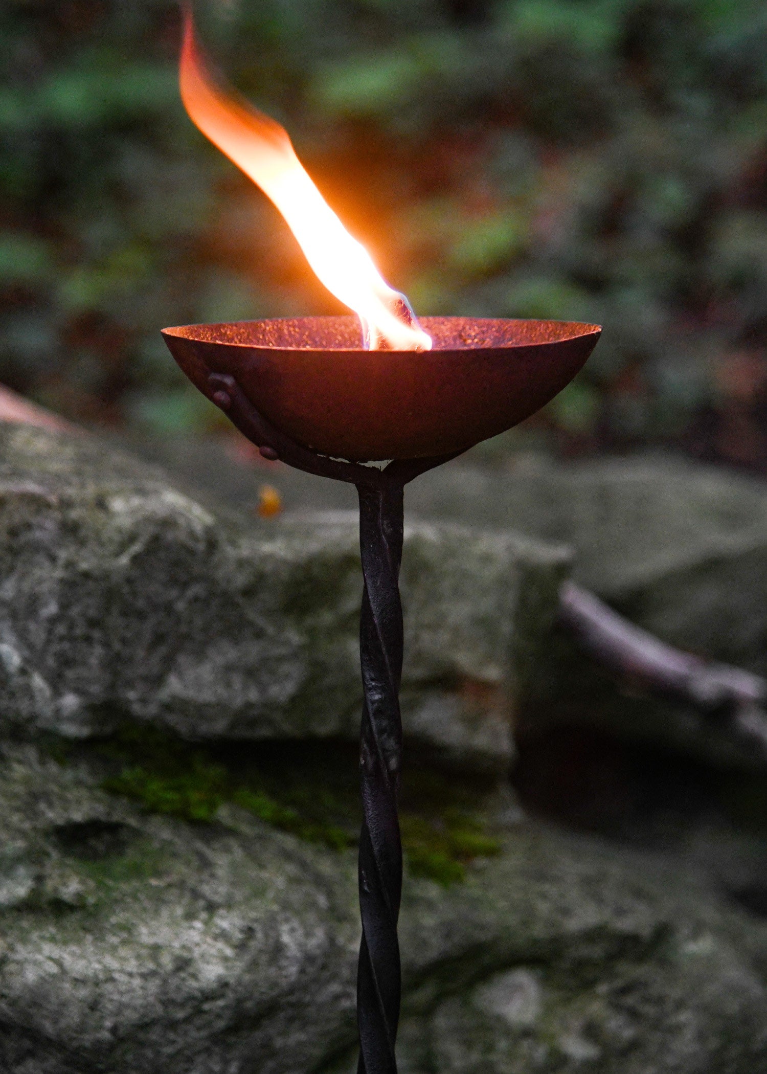 oseberg lampe handgeschmiedet