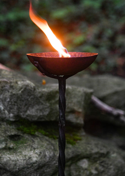 oseberg lampe handgeschmiedet