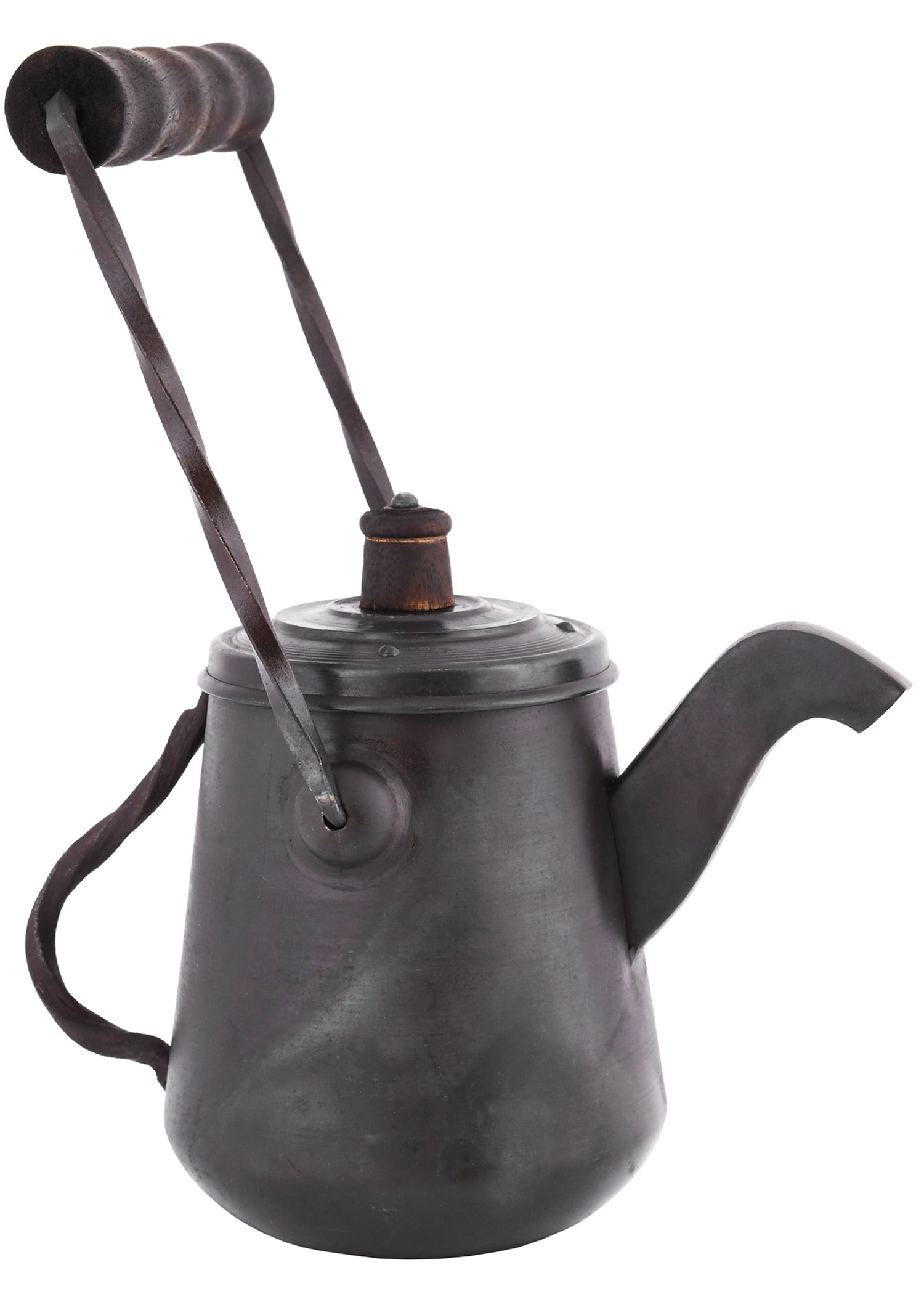 Rustikale Lagerkanne aus Stahl   1 Liter