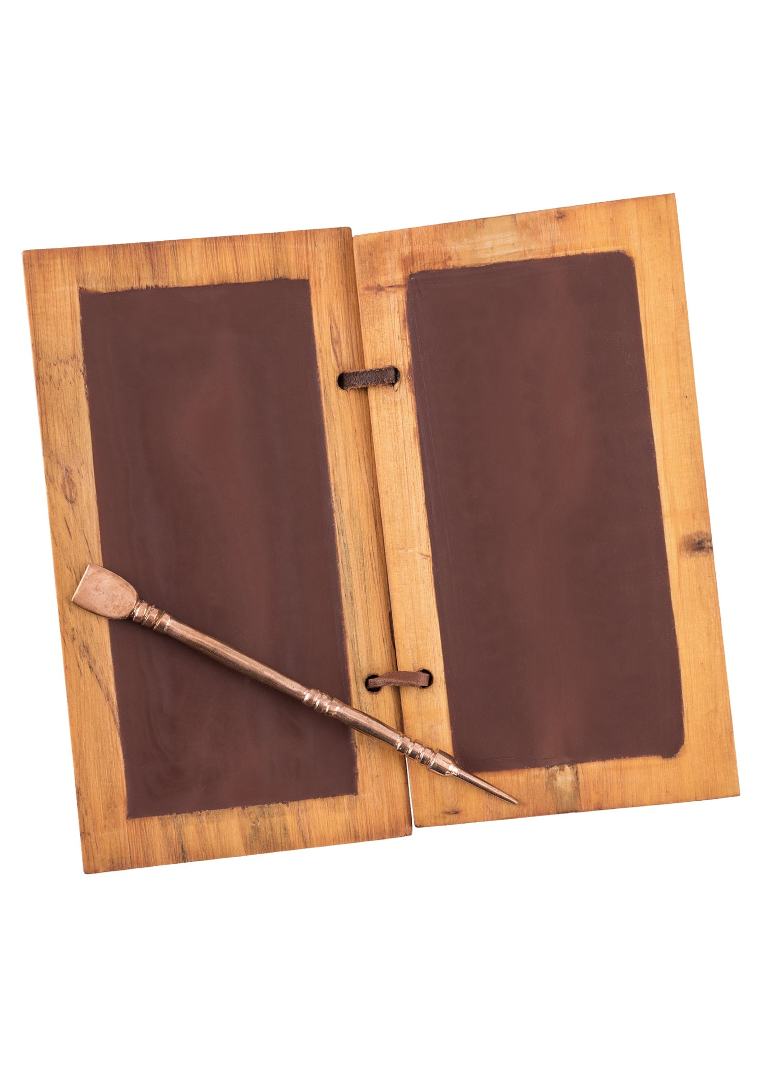 Römische Wachstafel mit Bronzestift