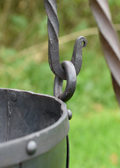 Handgefertigter Lagertopf 9L, vernietet
