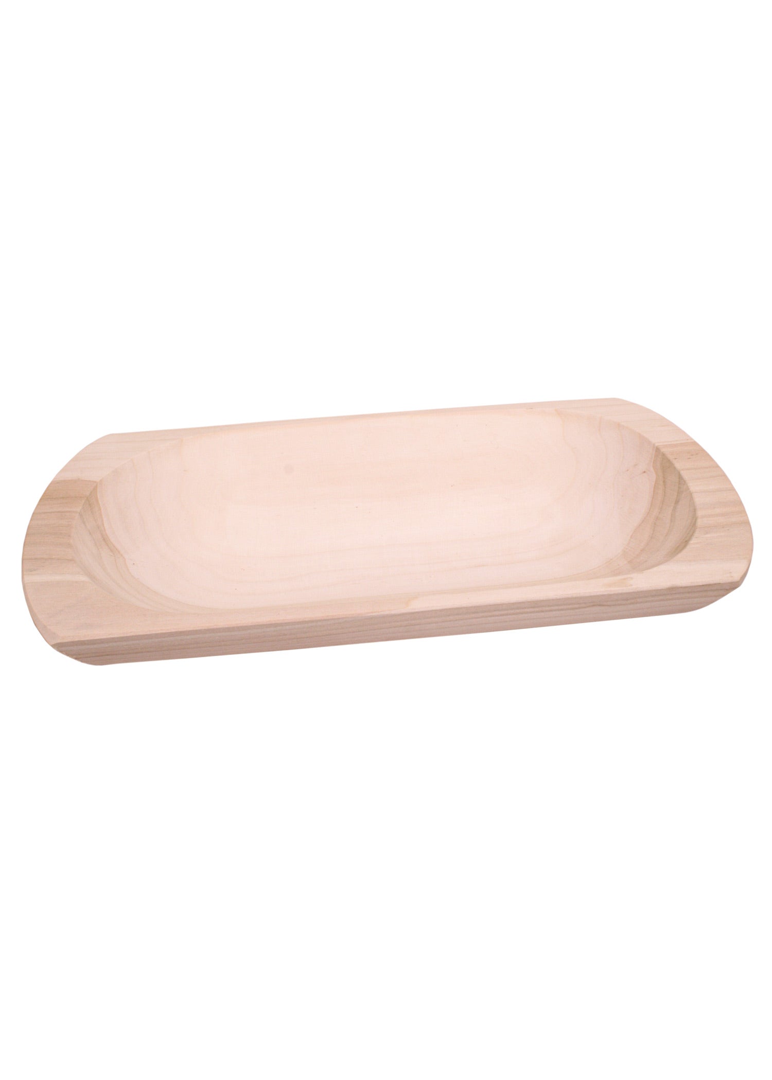 Runde Holzmolle aus Pappelholz (45cm)