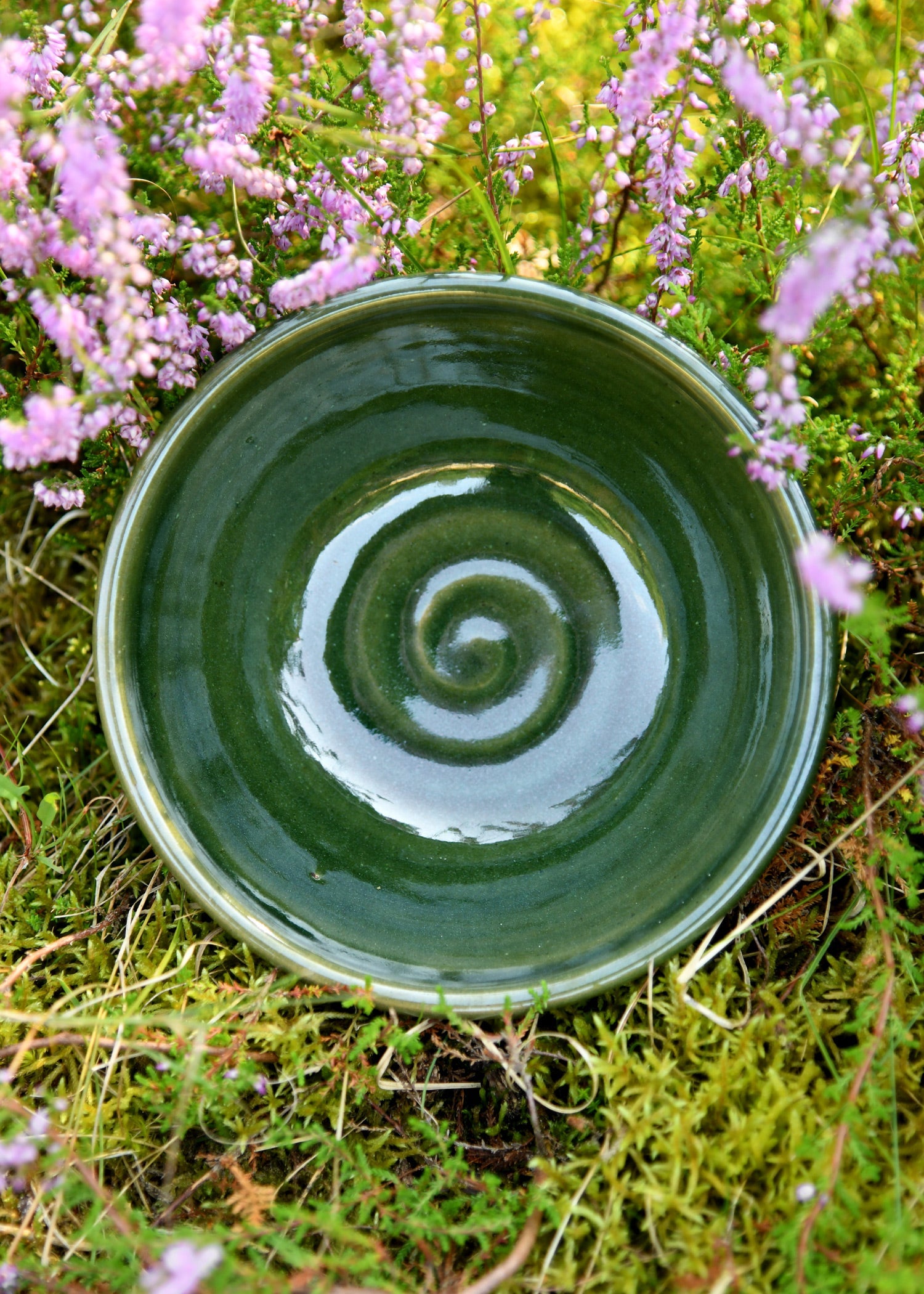 historische essschale aus ton ca 16 cm