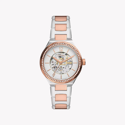 Fossil Eevie Automatic Rose Gold Band