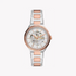 Fossil Eevie Automatic Rose Gold Band