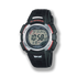 Casio Digitale Quarzuhr mit Resin Gehäuse und Resinarmband, schwarzes Display (50 m)
