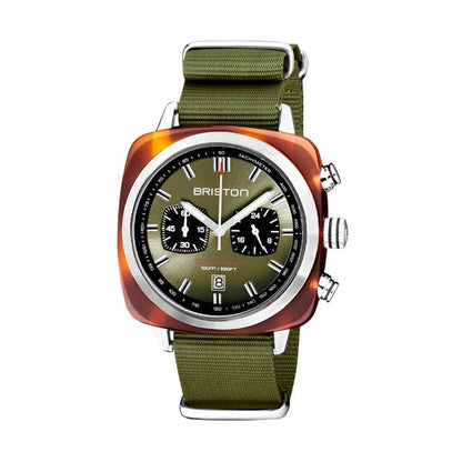 Briston Clubmaster Sport Chrono – Olive Green