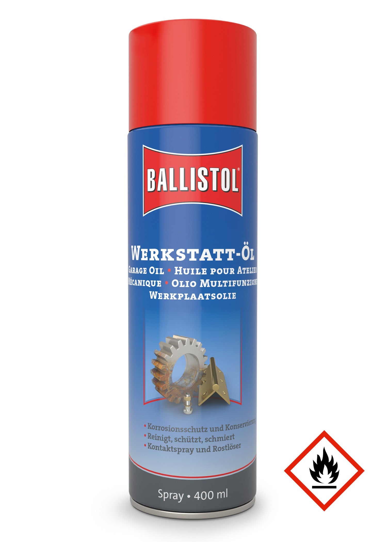 Ballistol USTA Werkstatt Öl 400ml   Profi Rostkiller