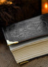 Lederbuch mit Pentagramm (18x23 cm)   Grimoire