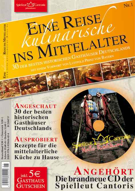 Kulinarische Mittelalter Reise: Buch &amp; Musik CD