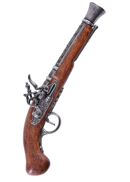 Authentische Piraten Steinschlosspistole 18. Jhd. Replik