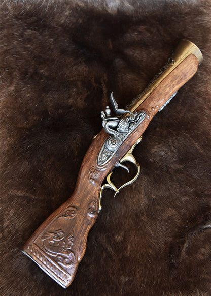 blunderbuss steinschlosspistole 18 jahrhundert replik versch ausfuehrungen