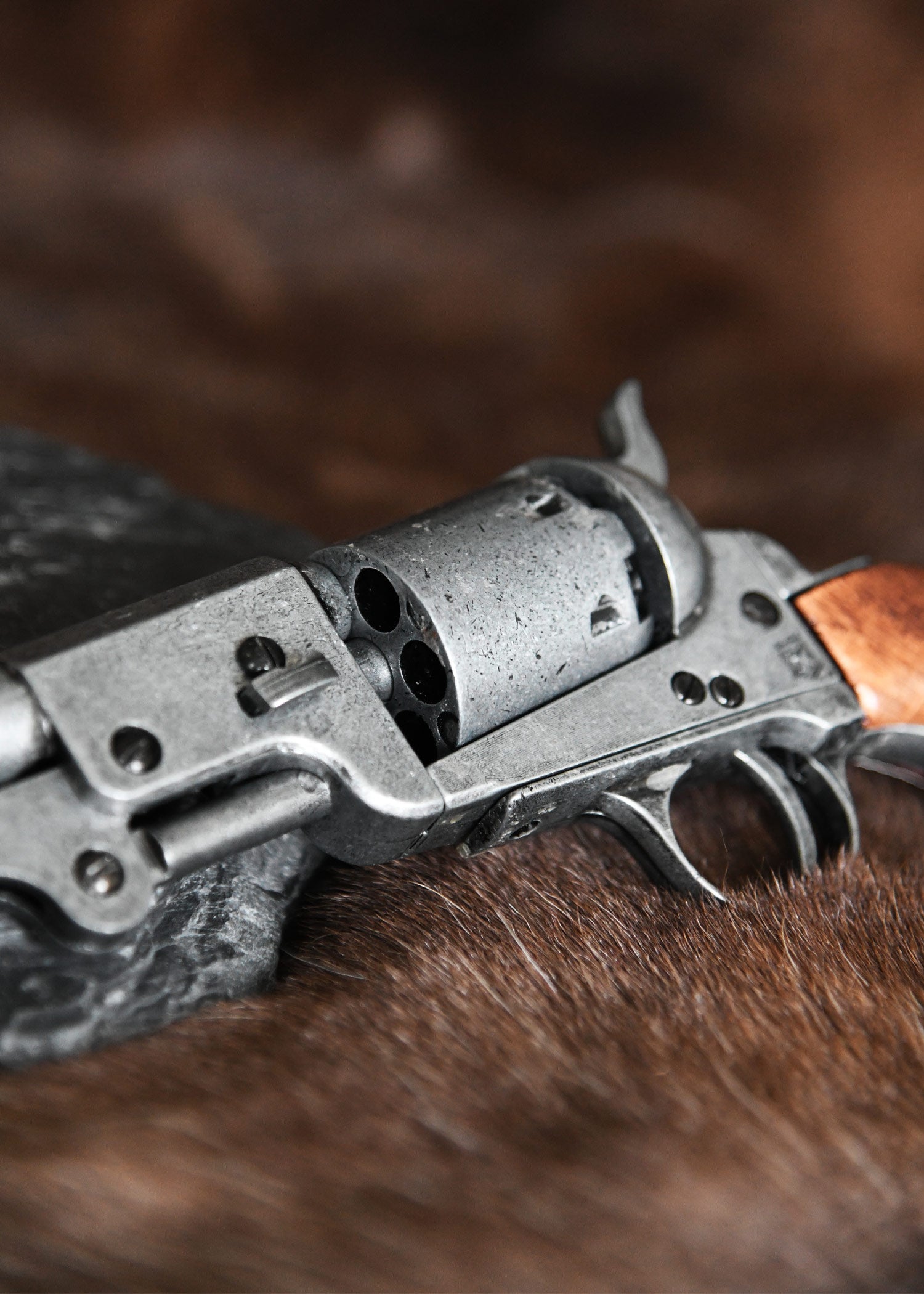 colt navy perkussionsrevolver 36 confederate modell 1862 altgrau replik