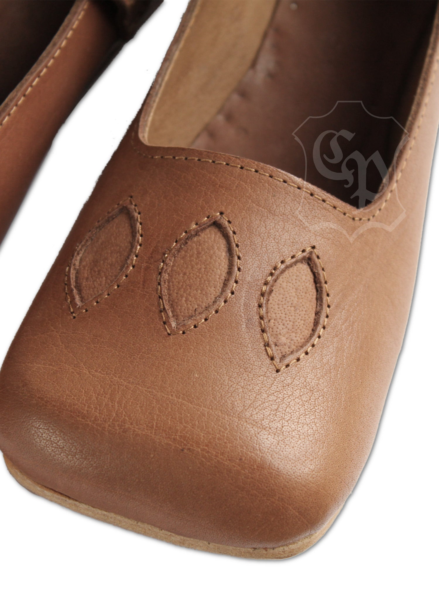 Historische Landsknecht Schuhe "Kuhmaul"