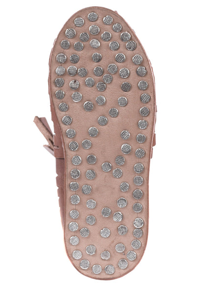 roemische sandalen caligae braun