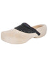 Westfälische Pappel Holzschuhe mit Lederkappe
