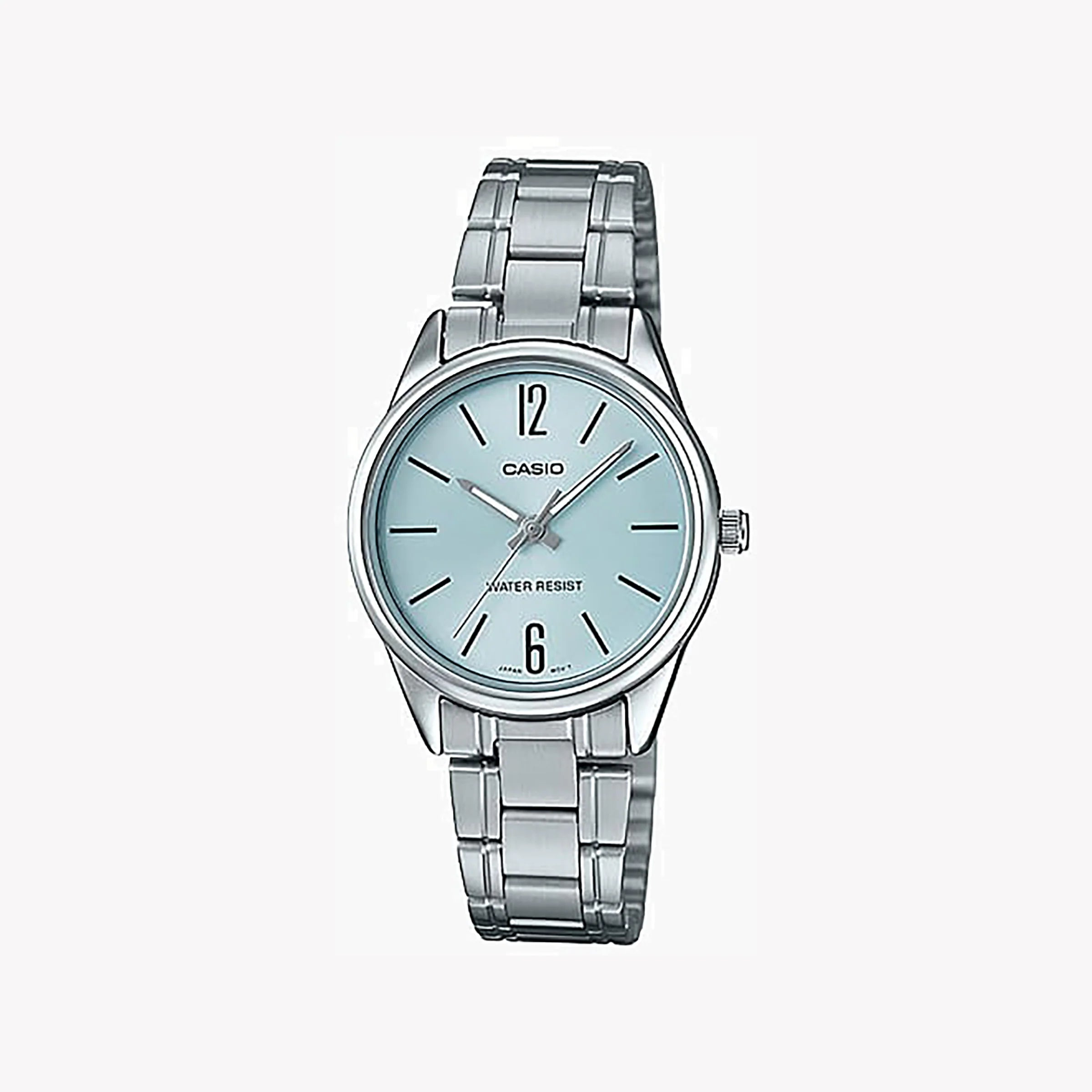 Casio Collection LTP V005D 2BUDF Damen Analog Edelstahl