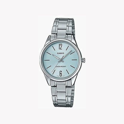 Casio Collection LTP V005D 2BUDF Damen Analog Edelstahl