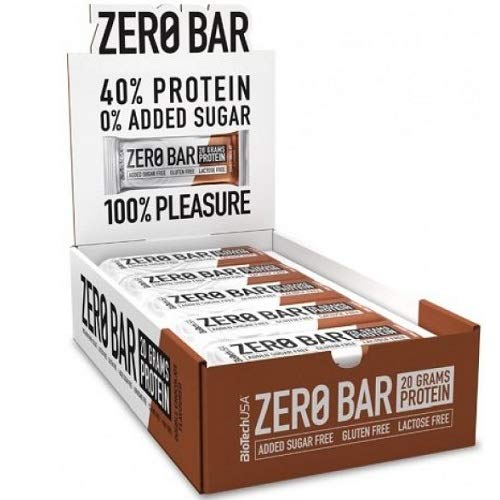 BioTech Zero Bar 20x 50g Double Chocolate