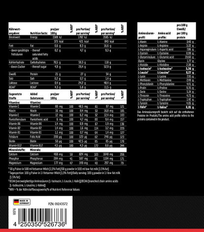 body attack power weight gainer 15kg banane